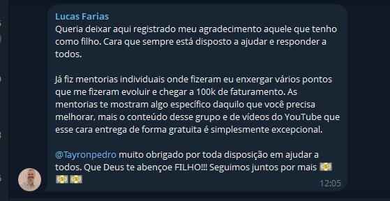 Depoimento de Lucas Farias