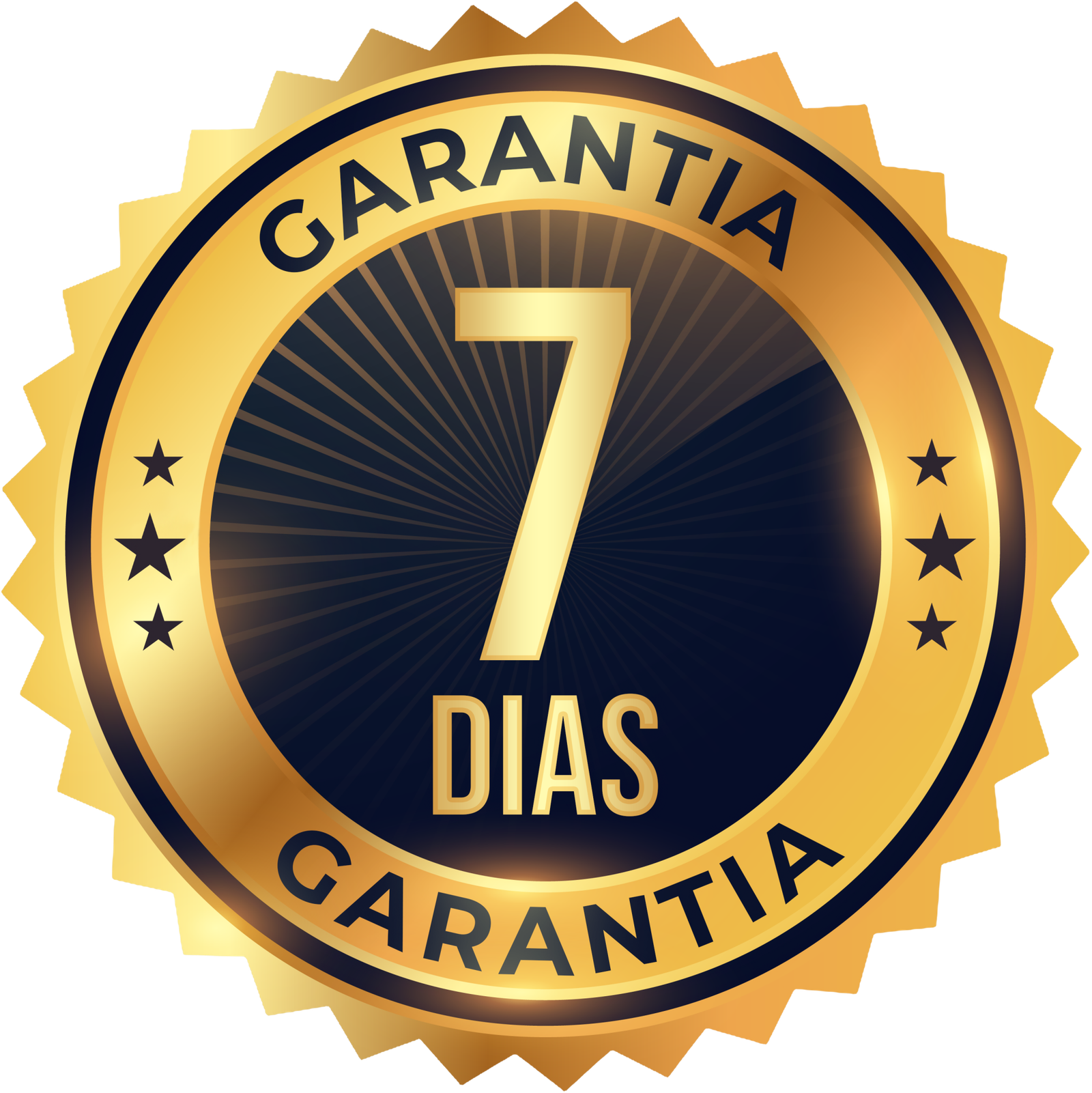 Selo de garantia de 7 dias